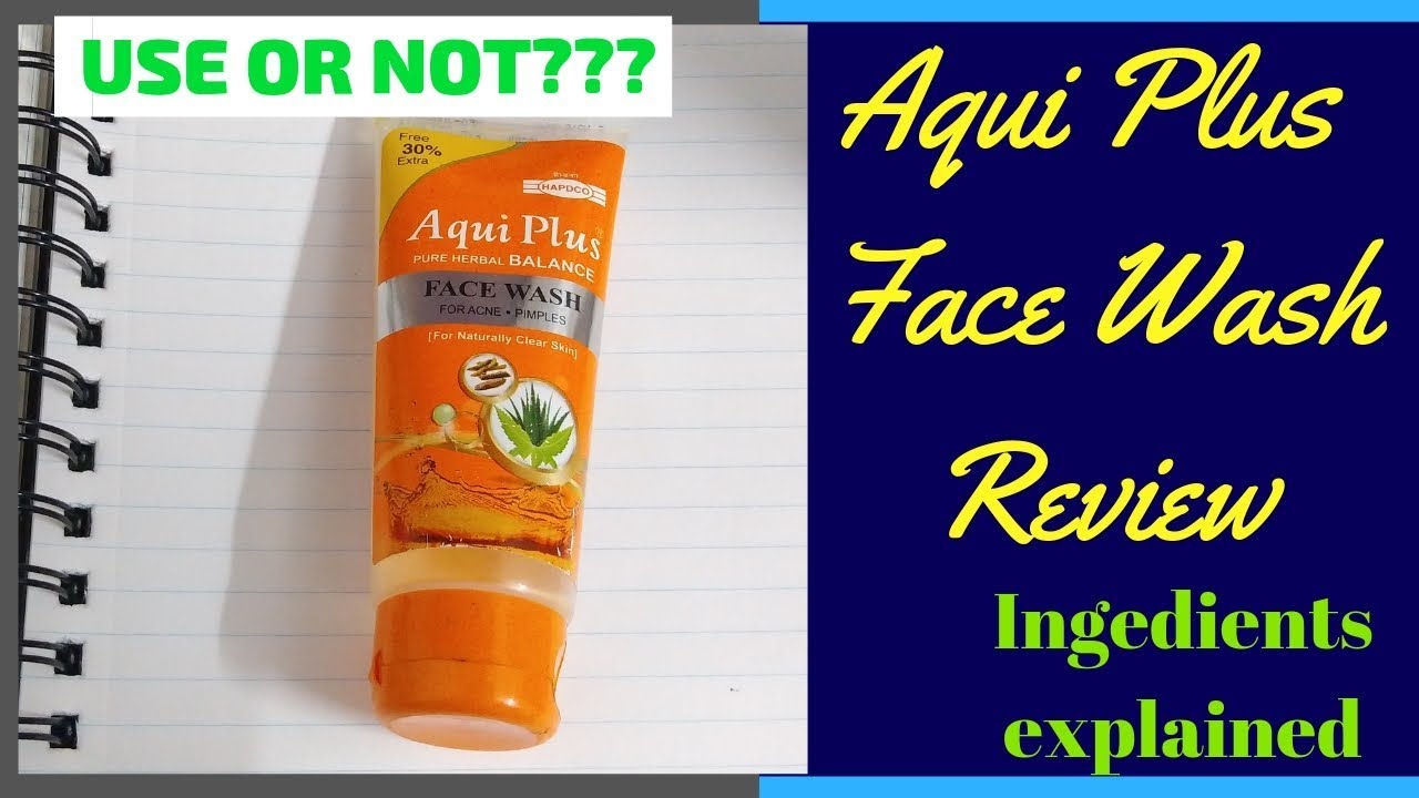 Aqui Plus Face wash Review (Hindi)