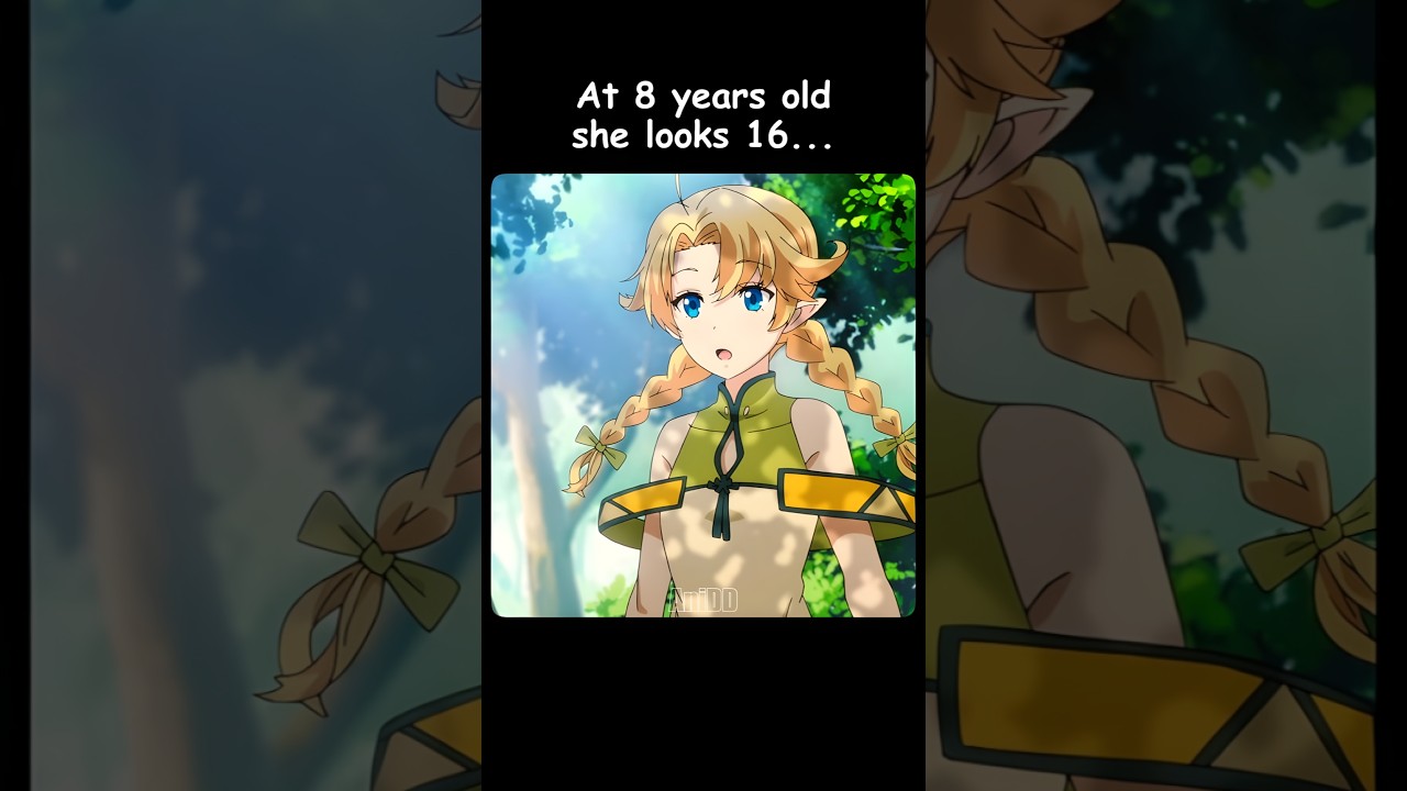 She&rsquo;s aging faster than her own parents... 🥺 #anime #shorts