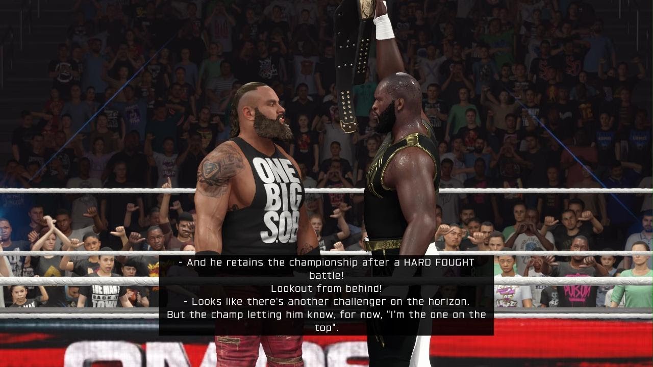 WWE 2K25 Superstar Mode ft Omos Part 17:Braun Strowman steps up!!!!!!!!