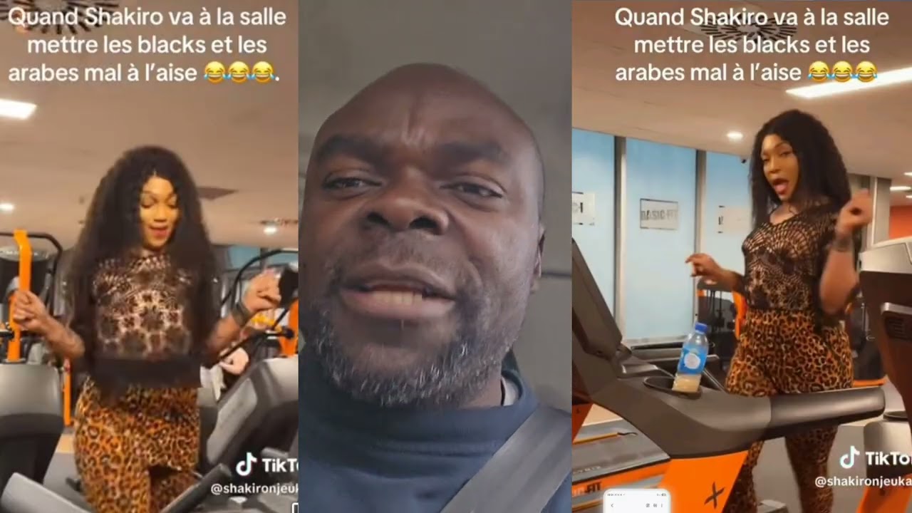 Shakiro met tout  le monde mal a l’aise a la salle de sport regardé vous même 