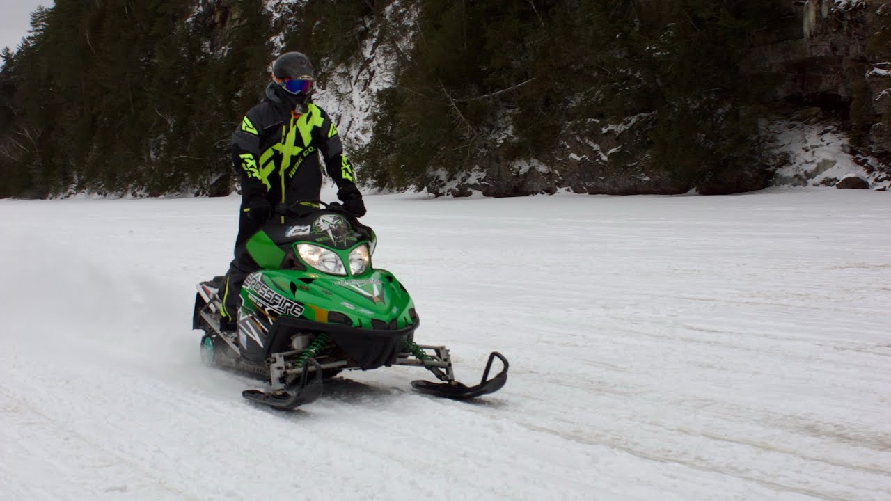 2010 Arctic Cat Crossfire 800 Cold Start & Ride Around The Yard