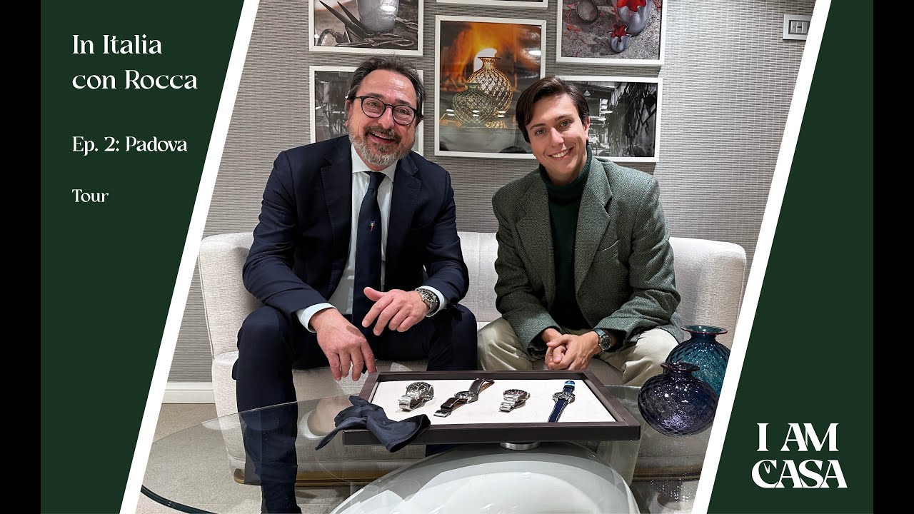 Per l'Italia con Rocca: PATEK, ROLEX e molto altro -  IamCasa a PADOVA nella storica boutique ROCCA