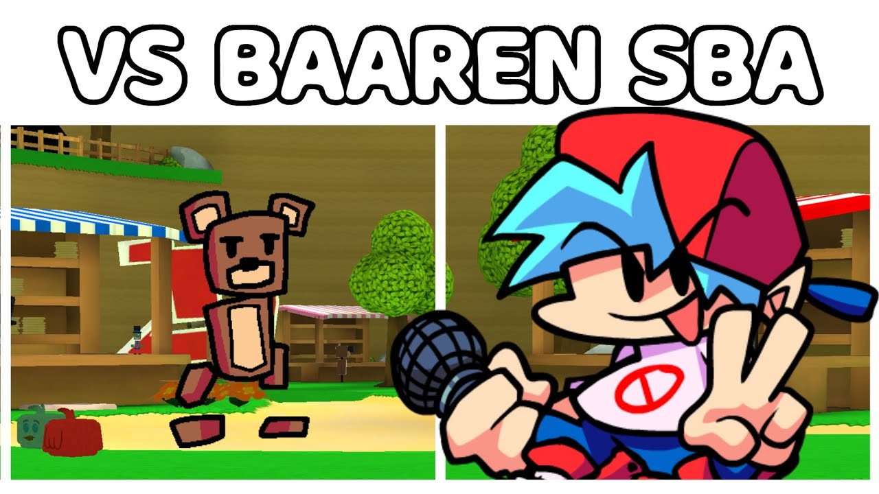 Super Bear Adventure, but it's FNF mod...