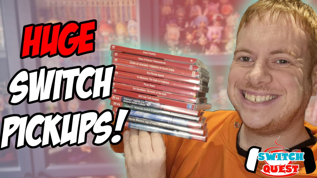 Switch Pickups! Huge Autumn Haul with Pokémon Z-A, Hyrule Warrios & Other Gems