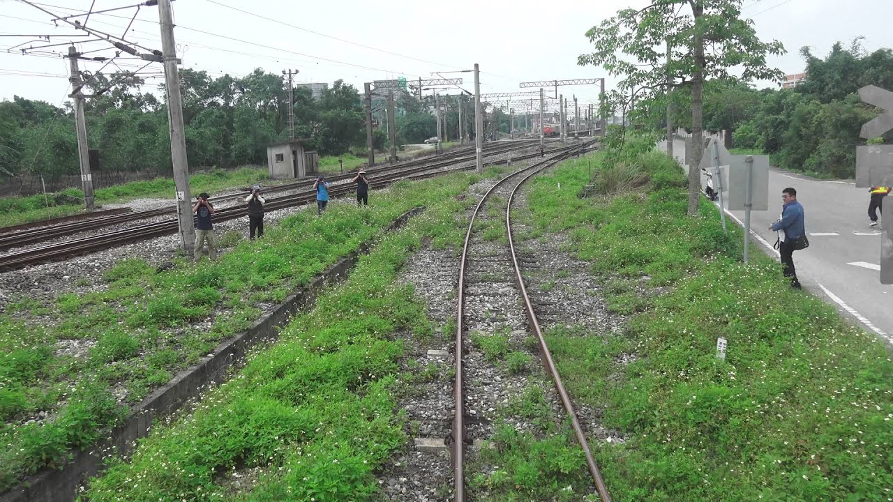 2015.4.29 台鐵 花蓮北埔 中油油庫支線 油罐車貨列 最後一日  油庫 - 北埔車站 前側路程景