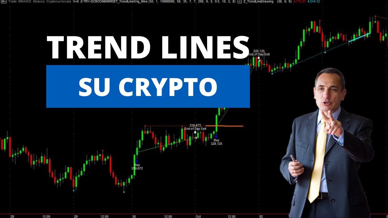 Trend Line automatiche con i Trading Systems - Funzionano sulle Crypto?