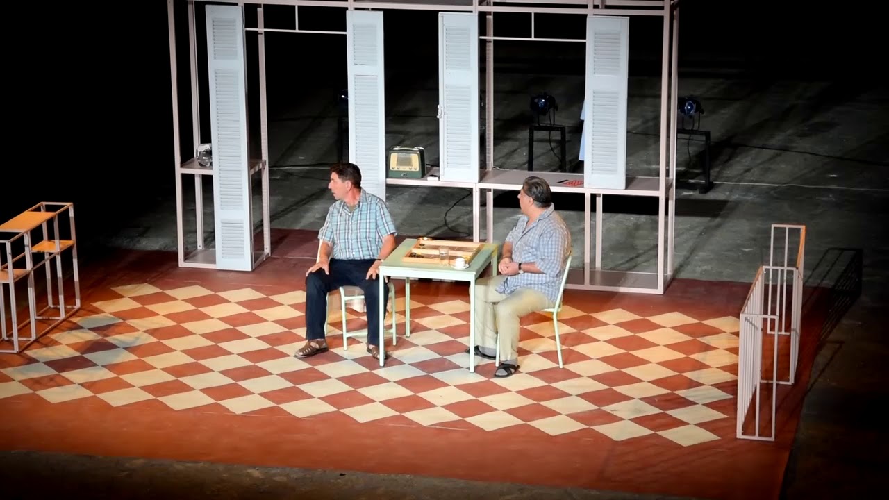 «Το τάβλι» με τους Ιεροκλή Μιχαηλίδη και Γεράσιμο Σκιαδαρέση στην Τρίπολη