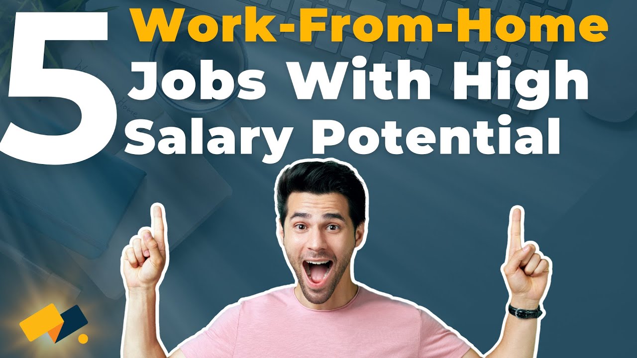 5 Work-From-Home Jobs That Offer Substantial Salaries || Money Opulence