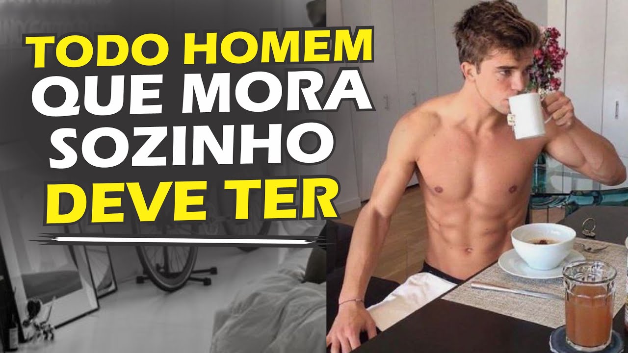 5 coisas que TODO HOMEM QUE MORA SOZINHO deve ter
