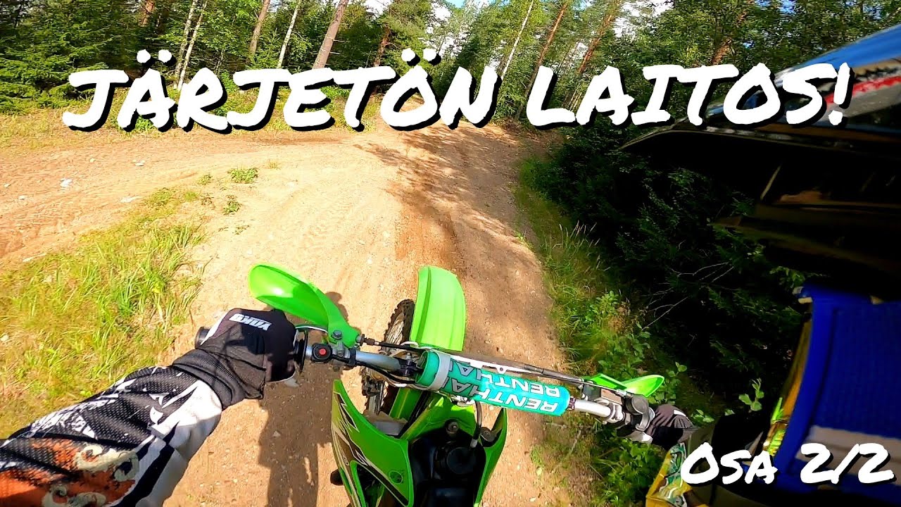 MOTOCROSSIN HARJOTTELUA :D | KAWASAKI KX 250