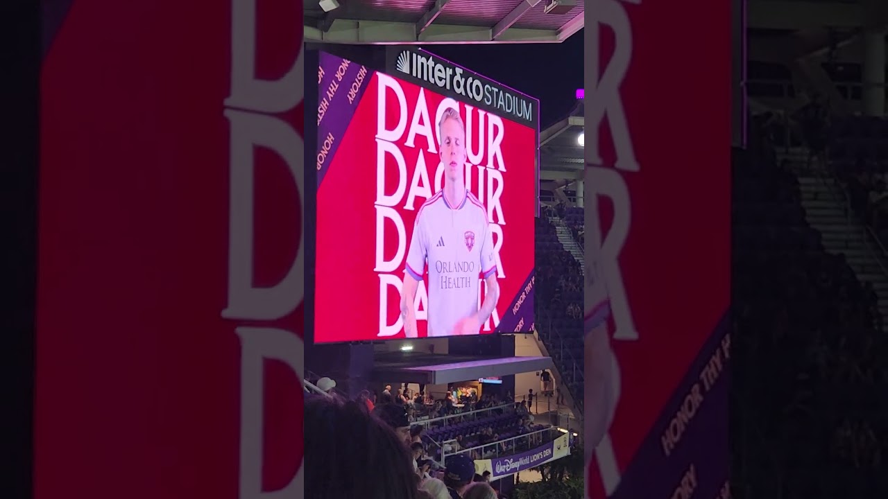 2024 Orlando City's Lineup Presentation at InterCo Stadium (during 10th anniversary)