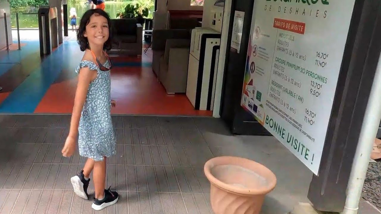 découverte du parc botanique de Deshaies en Guadeloupe😍⛲🌷😍