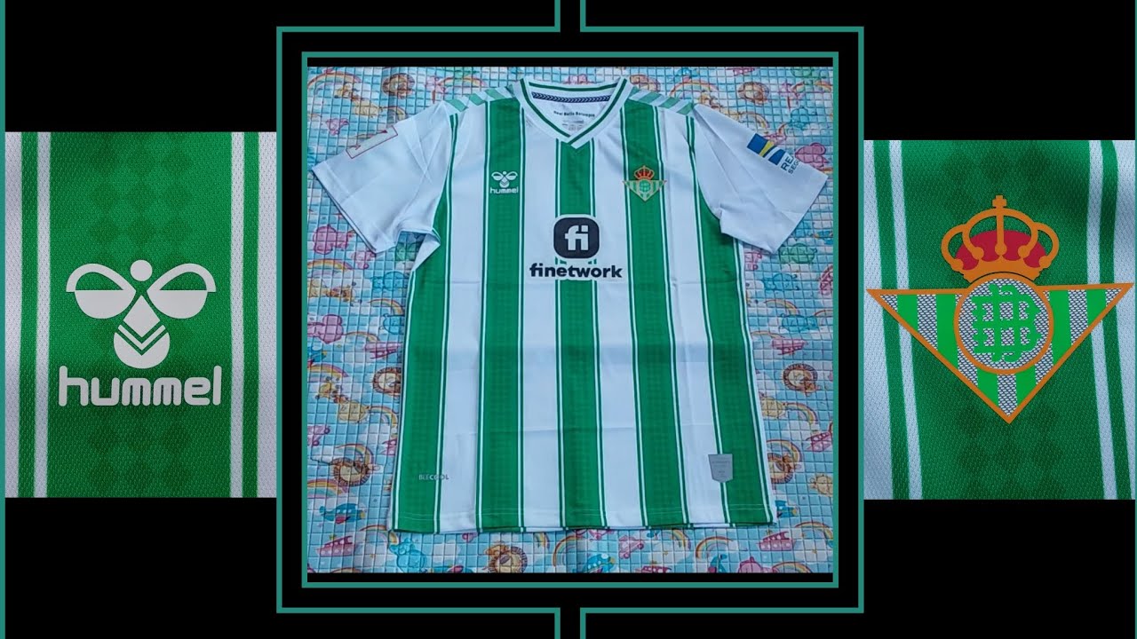 #22 #DETAIL JERSEY REAL BETIS HOME 23/24 (PLAYER ISSUE) ⚪️🟢