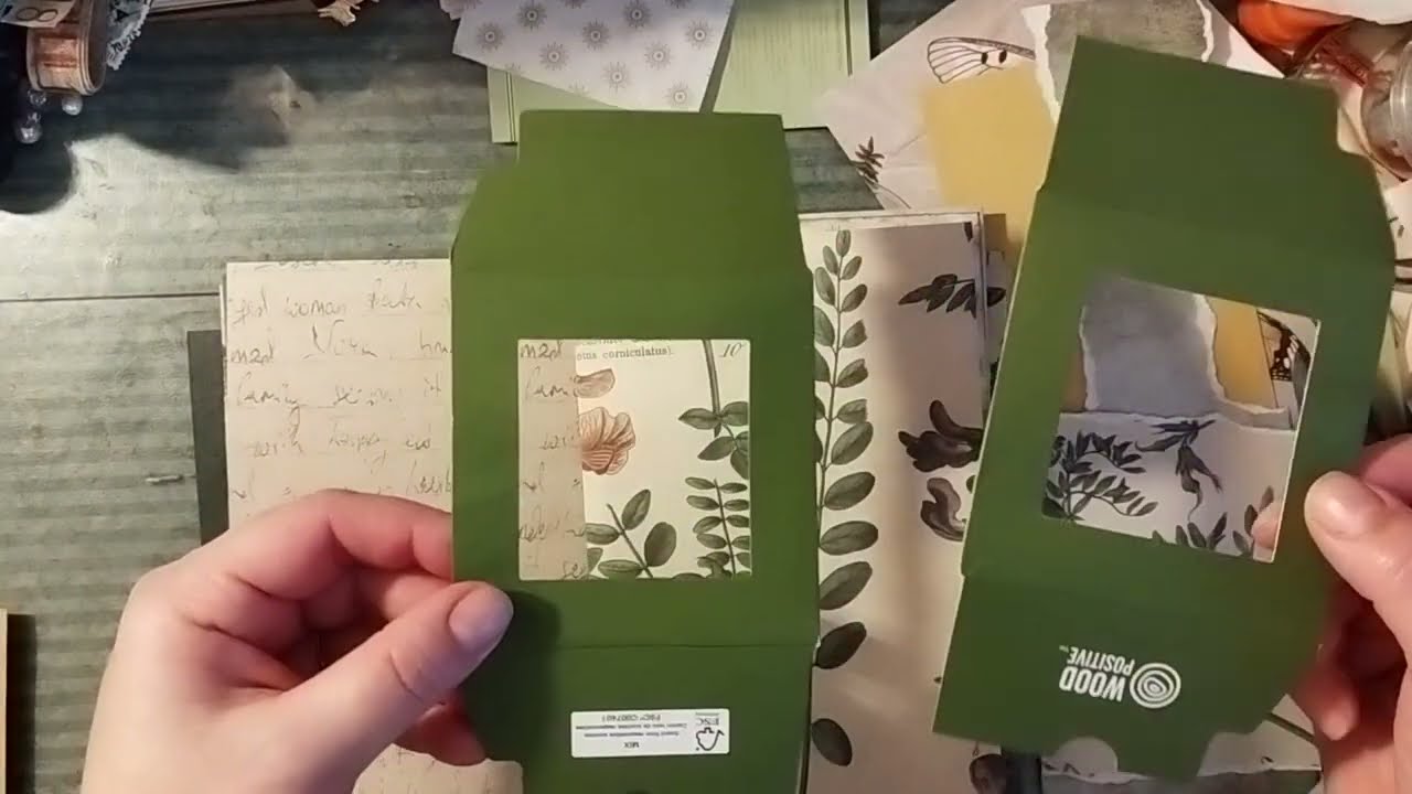 Hice un diario de tela y ahora con 