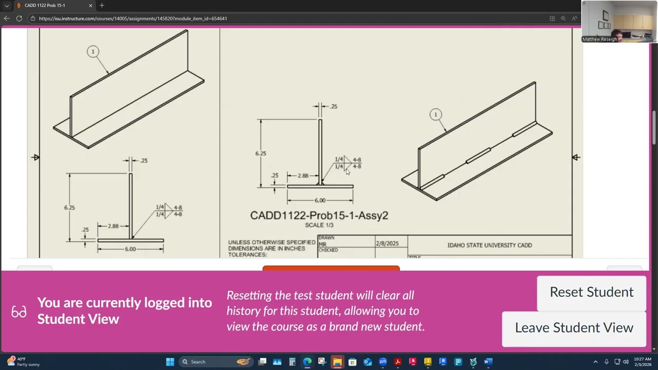 CADD 1122 Prob 15-1