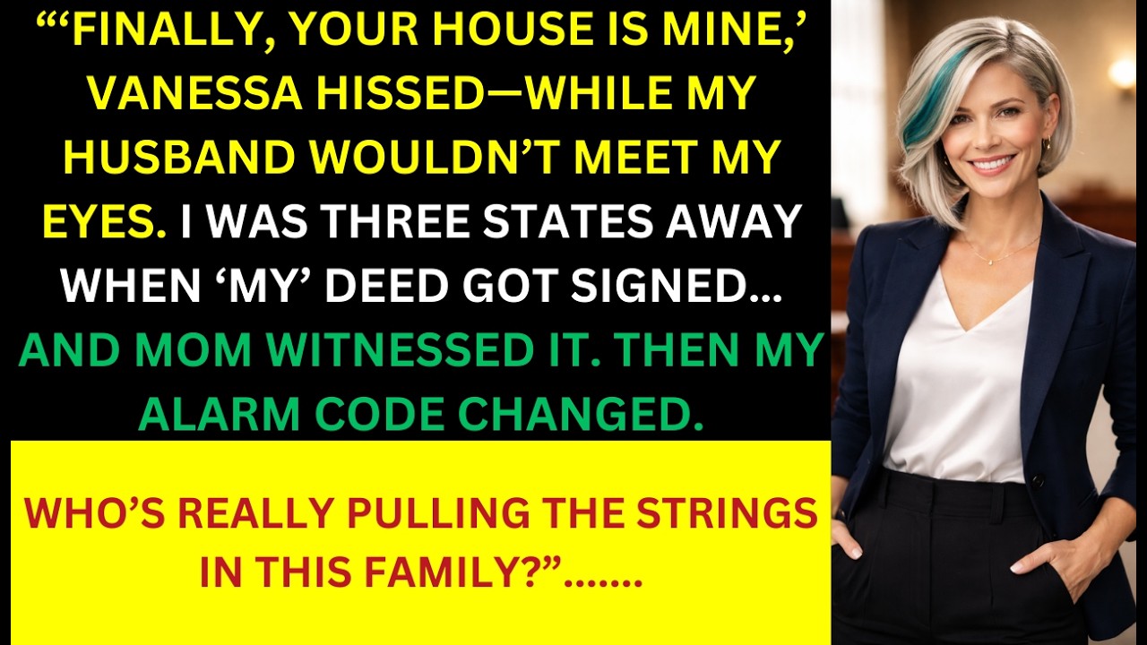 Finally, your house is mine,’ my sister declared in court