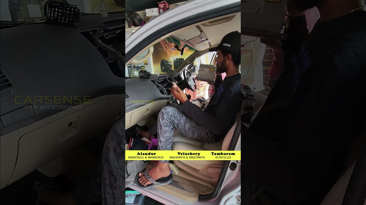 Old Fortuner Audio Upgraded | Car Sense Car Accessories | Car Decors #shorts