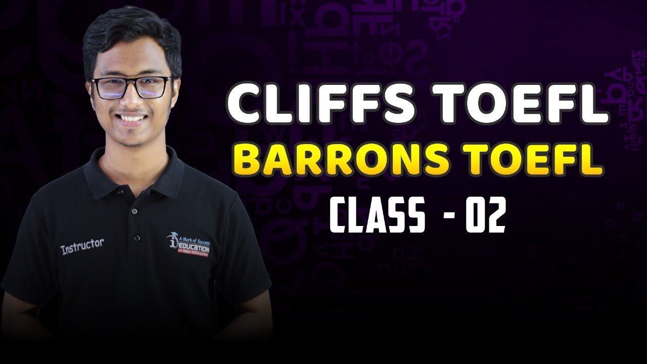 Cliffs TOEFL Free Course I Class: 02 II Alif Sir