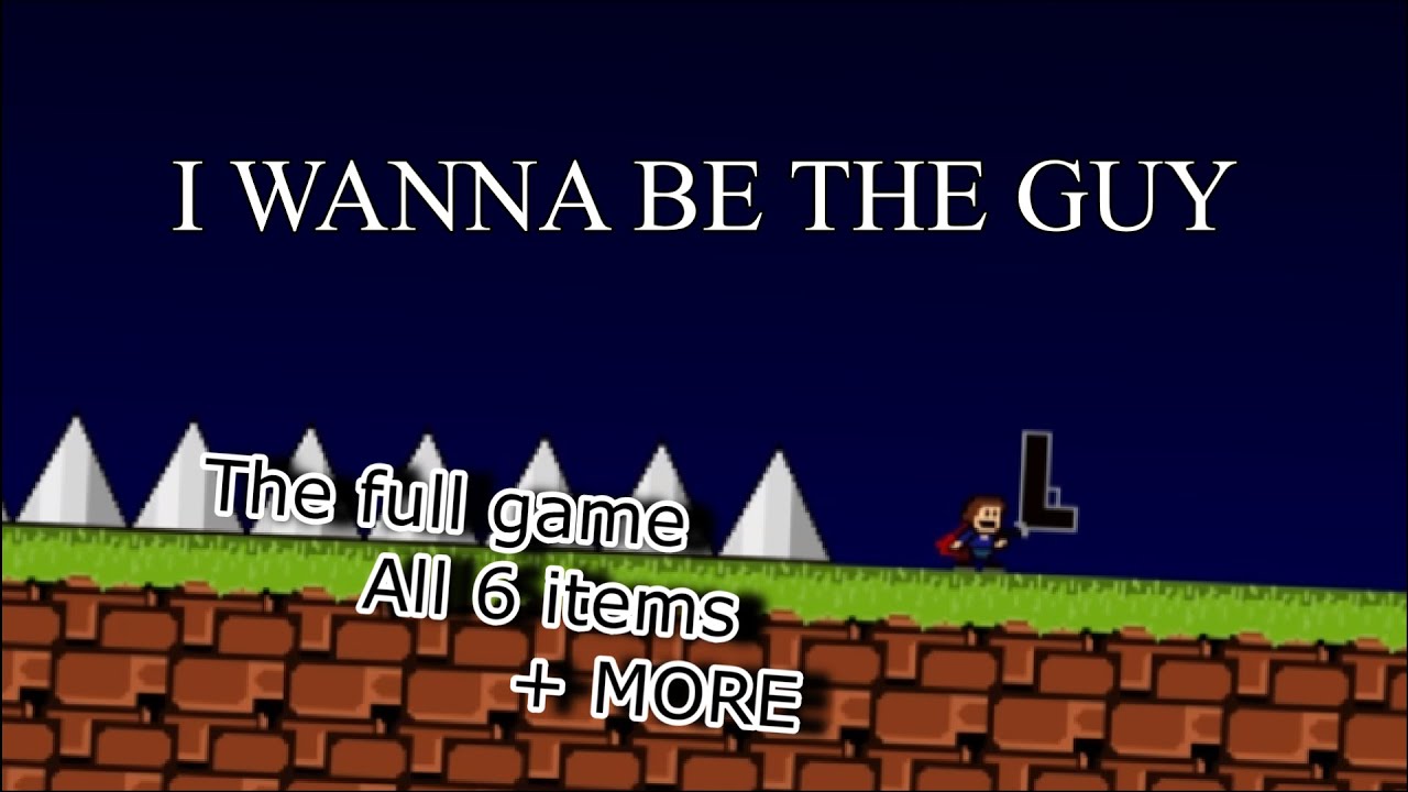 I Wanna Be The Guy Remastered - The full gameplay