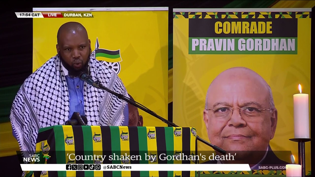 Pravin Gordhan | He touched the lives of many people: Siboniso Duma