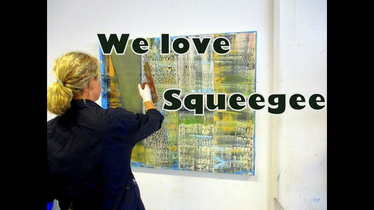 We love squeegee technique!