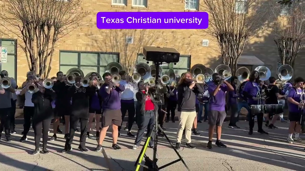 Texas Christian university - live performance 