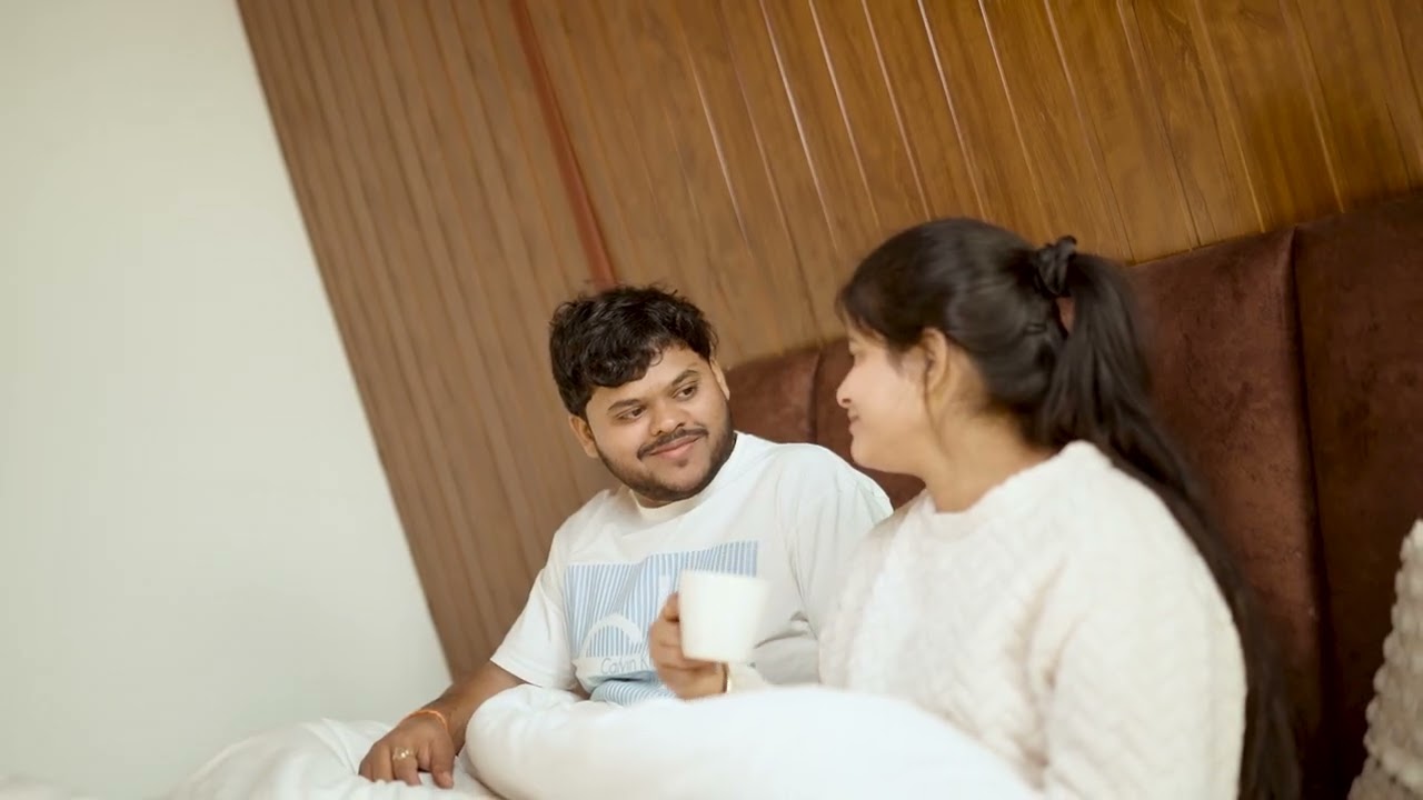 Shubham & Shruti❤️ “From love to forever… 14.02.2026♾️💍” #preweding #love #rishikesh #couple#song 