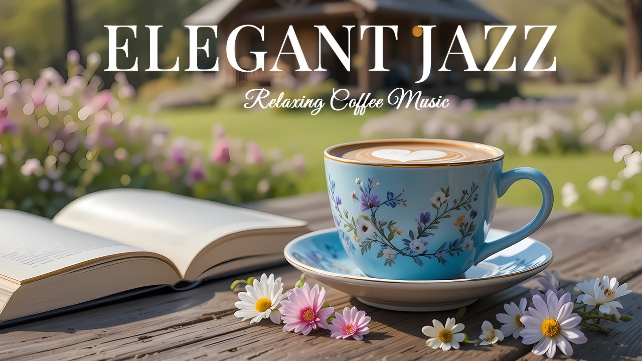Elegant Jazz Music ☀️ Soft Morning Coffee Bossa Nova for Peaceful Work and Positive Energy