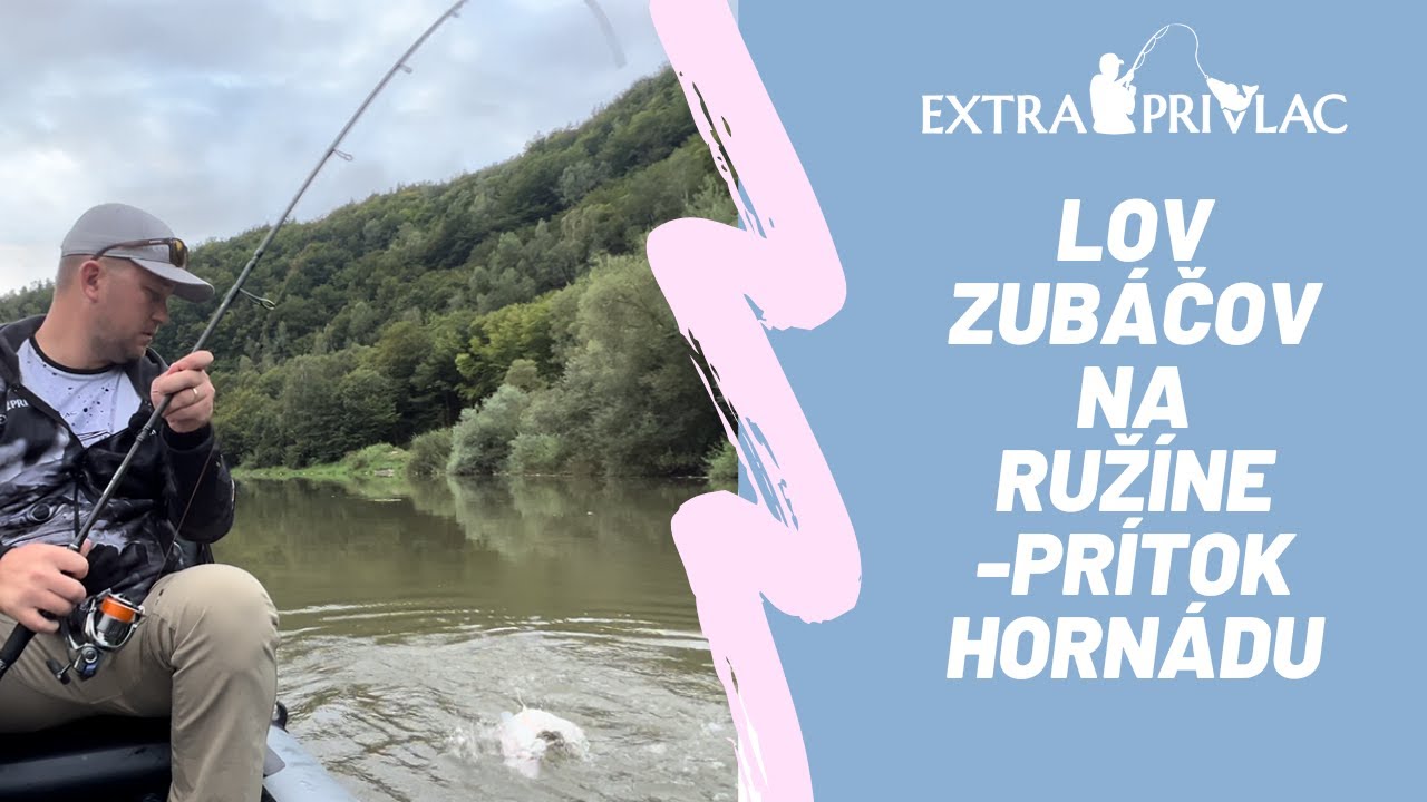 Lov zubáčov z kajaku | Ružín - prítok Hornádu | ​⁠@extraprivlac