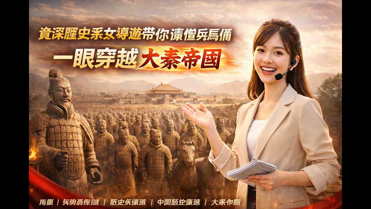 「你從沒見過的兵馬俑細節｜現場高清直播」