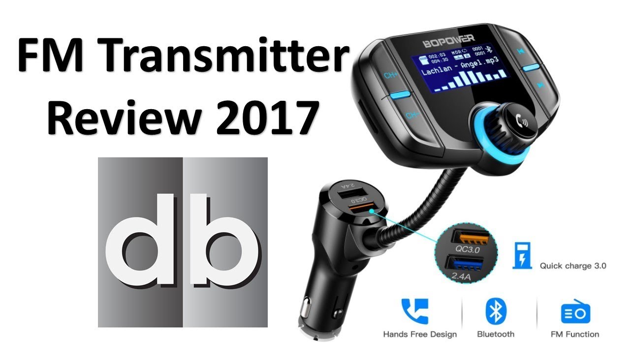 Bluetooth FM Transmitter for 2017