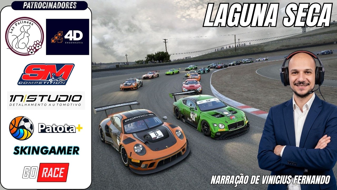 4FUN GT NEXUS - GT3 & GT4 EM COTA | ETAPA 4FUN | ASSETTO CORSA COMPETIZIONE | LIGA LETS GO