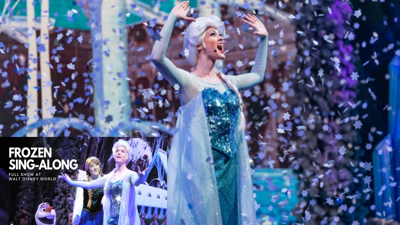 Frozen sing -long full show {4k} Disney Hollywood studios  Orlando 2024