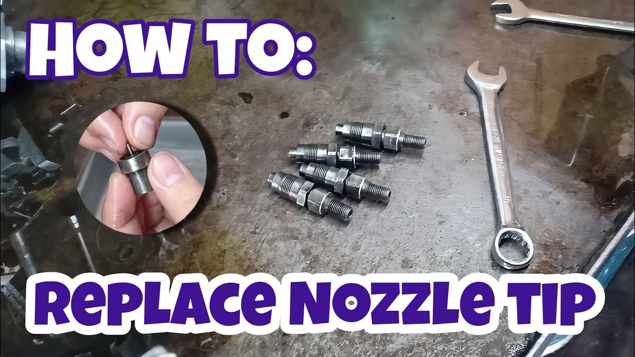 How to Replace Nozzle Tip (Starex) | Pretut's Channel