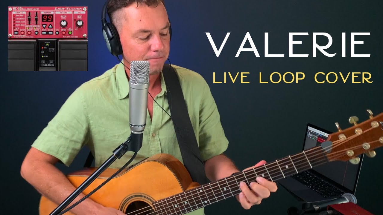 Valerie - Amy Winehouse & Mark Ronson (Acoustic Loop Cover by Doug Bean)