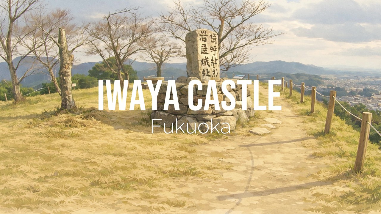 【4K】Iwaya Castle (Fukuoka) / 岩屋城 (福岡)