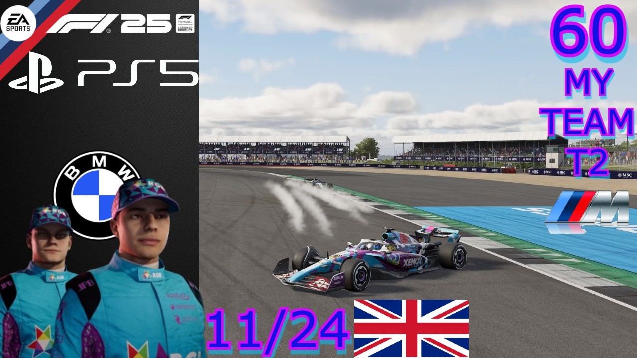 ”❌ ¡INCREÍBLE! Perdemos los puntos en la ÚLTIMA VUELTA”F1 25-MY TEAM/GP GRAN BRETAÑA/T3#60