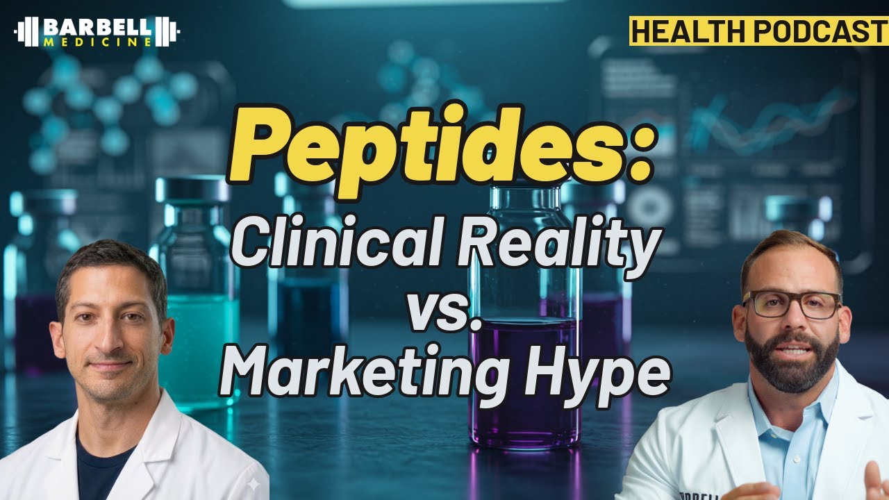 Two Doctors Audit the Peptide Market: BPC-157, MK-677, Retatrutide, CJC-1295, MOTS-c, and More!