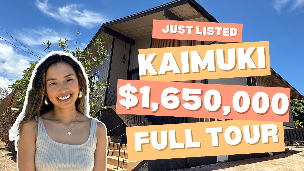 Modern Island Living 🤩 4BR/3BA in Kaimuki | Oʻahu Full Home Tour 🌴