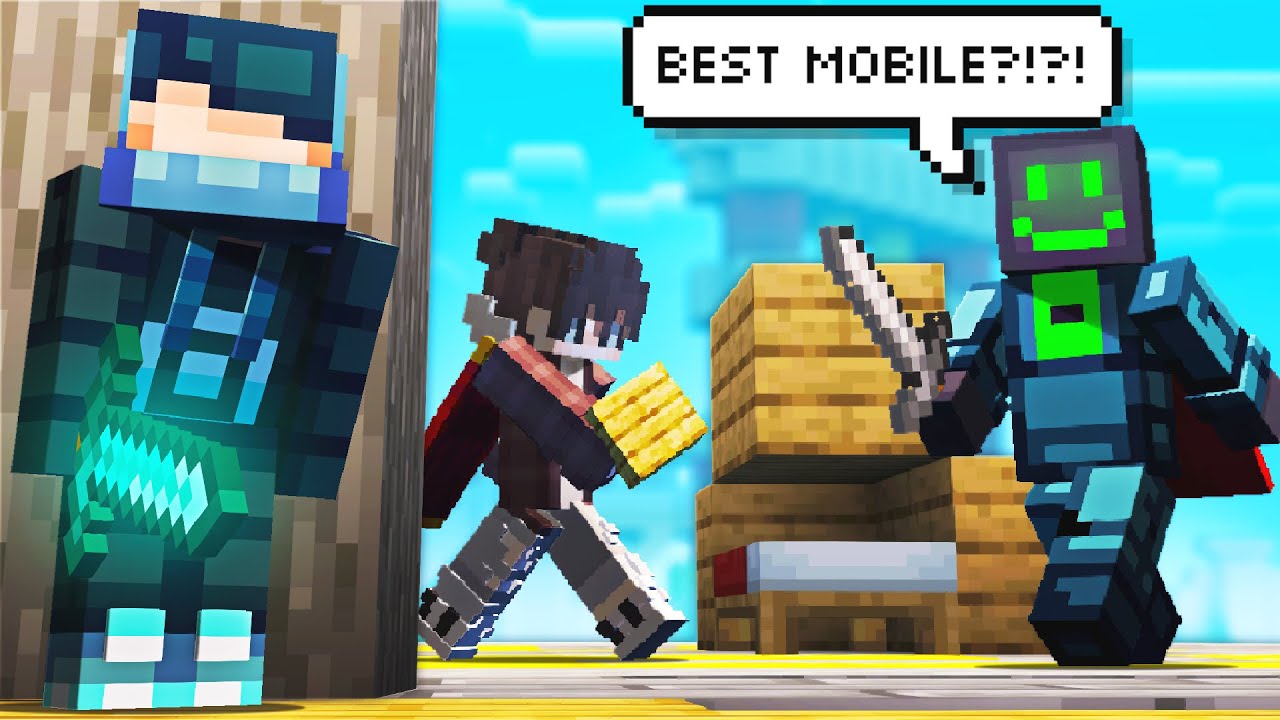 Я тайком провел лучшего мобильного игрока Minecraft на турнир.