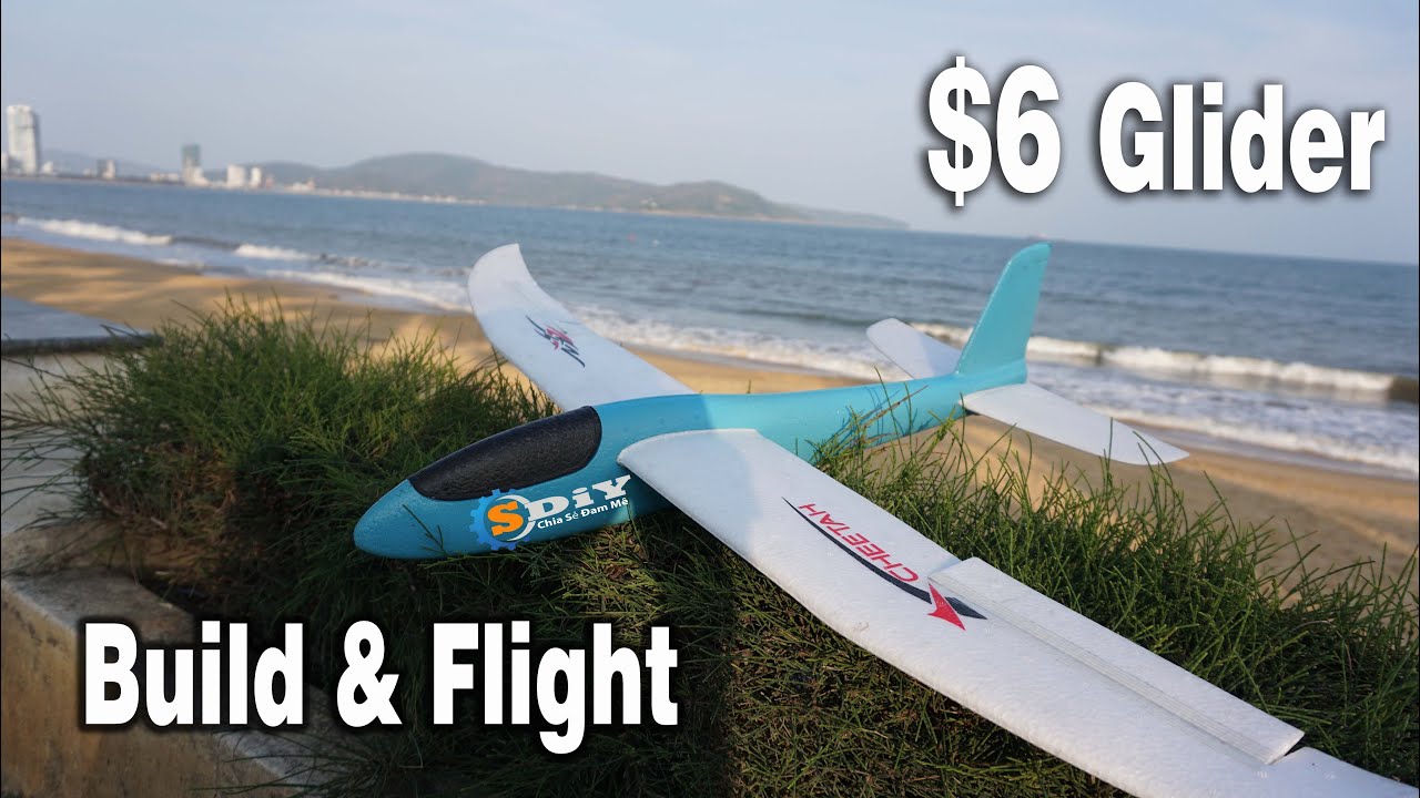Hand throwing glider rc conversion - Cheetah chuck glider sloper │S-DiY