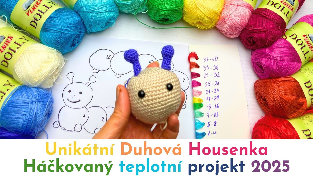 💚Unik&aacute;tn&iacute; Duhov&aacute; HOUSENKA!🧡Origin&aacute;ln&iacute; h&aacute;čkovan&yacute;💗teplotn&iacute; projekt 2025!💙Z&aacute;bava!❤️#duhovahousenka