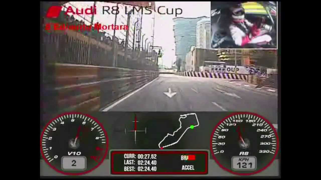 60th Macau Grand Prix - Edoardo Mortara -- Audi R8 LMS Cup 2013