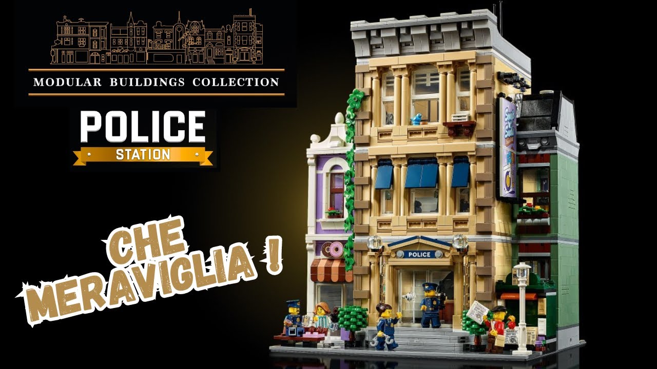 Lego Modular Collection 10278 La Stazione di Polizia. Che Meraviglia!