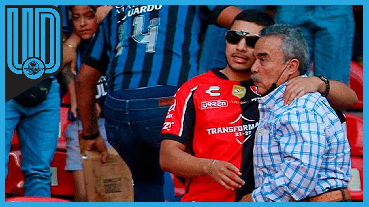 La verdad sobre la foto del aficionado “invidente” y su abuelo