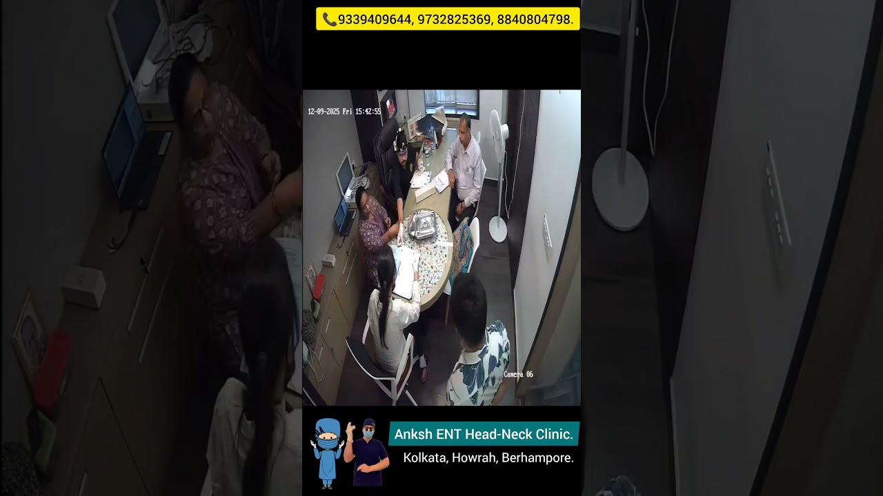 Life at Anksh ENT Head-Neck Clinic, Kolkata branch , Part-1 #entsurgeon