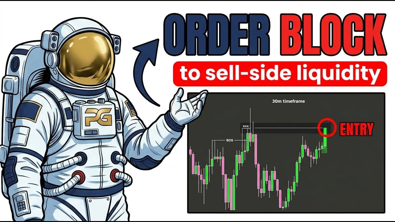 Order Block to Sell-Side Liquidity: The Smart Money Short Se