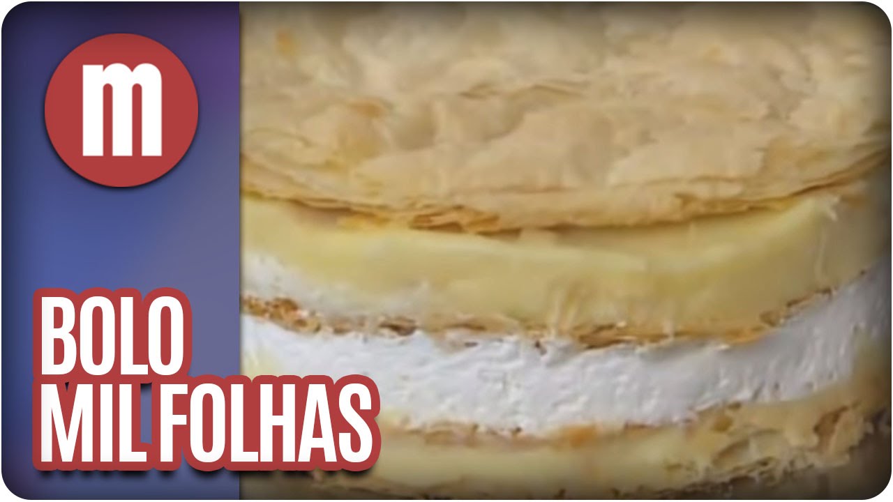 Receita dia 30/01/2013 - Bolo mil folhas