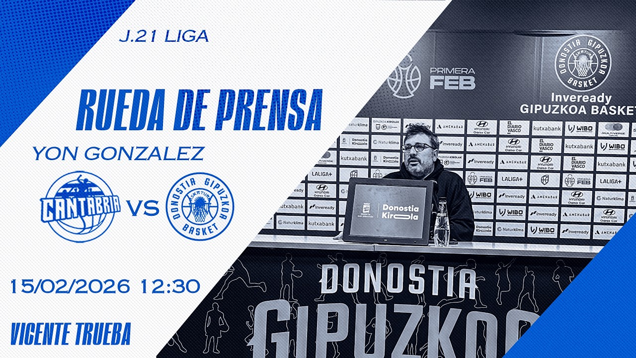 RUEDA DE PRENSA PREVIA | YON GONZÁLEZ | J.21