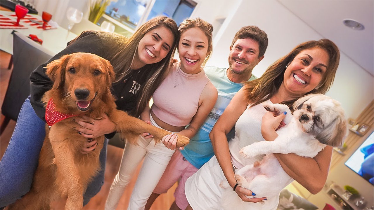 AGORA ELES FAZEM PARTE DA MINHA FAMILIA
